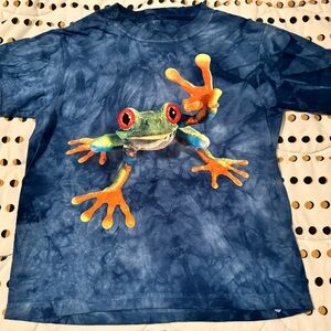 Medium kids The Mountain peace frog T-Shirt